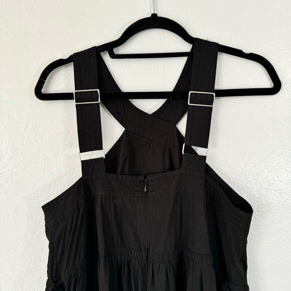 Madewell Poplin Halter Tiered Midi Dress - Picture 7 of 14